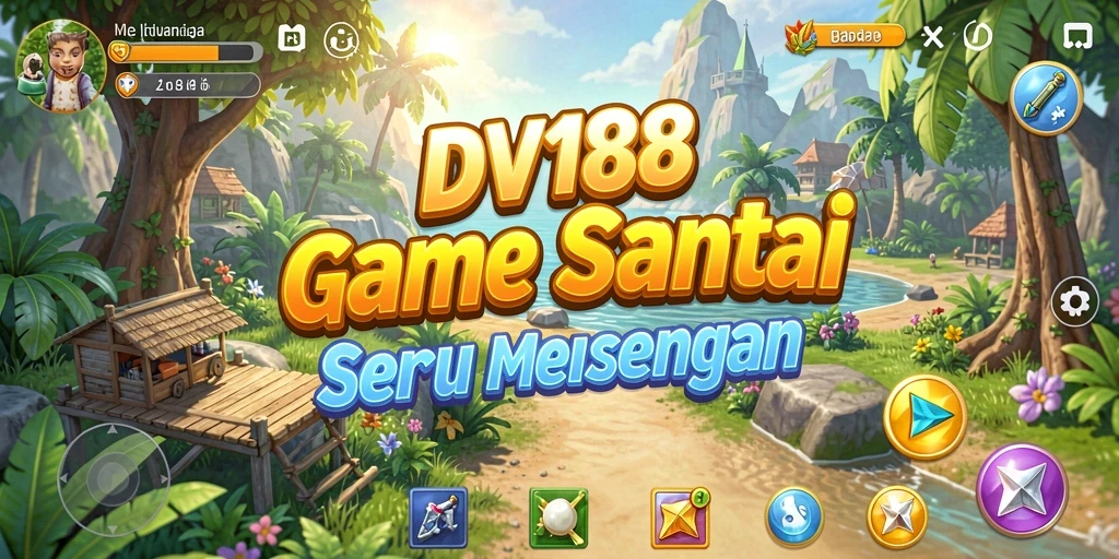 Tampilan gameplay DV188 yang menarik dan penuh warna.