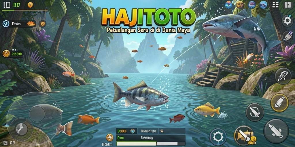 Tangkapan besar dalam gameplay yang menegangkan di HAJITOTO.