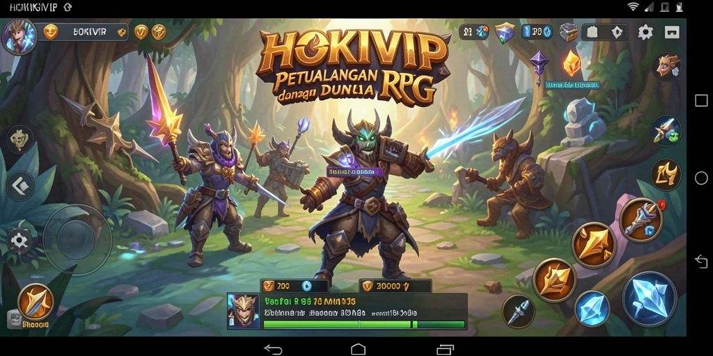 Tampilan menarik dari gameplay <strong>HOKIVIP</strong> yang penuh aksi.