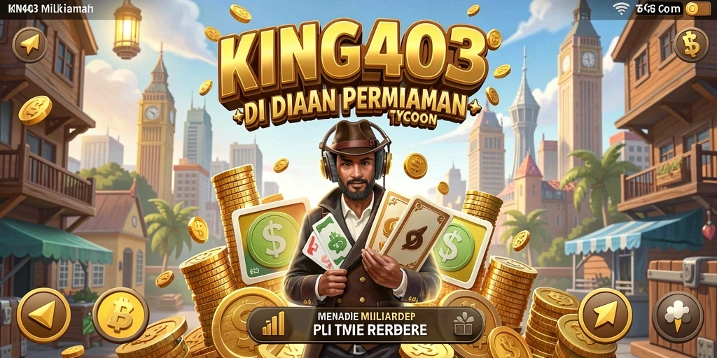 Tampilan gameplay menakjubkan dalam KING403 yang penuh strategi.