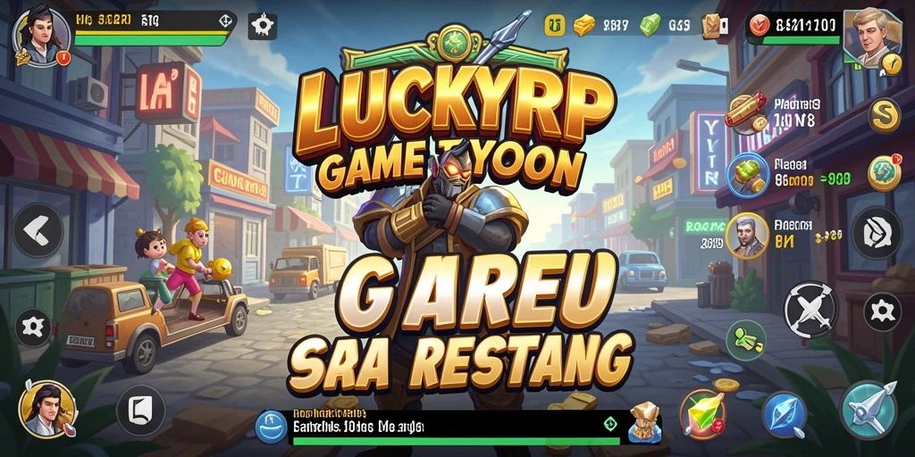 Tangkapan layar gameplay <strong>LUCKYRP</strong> menunjukkan aksi manajerial yang penuh tantangan.