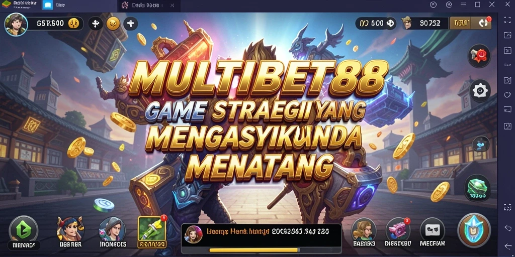 Gameplay <strong>MULTIBET88</strong> menampilkan pertempuran strategis yang seru dan mendebarkan.