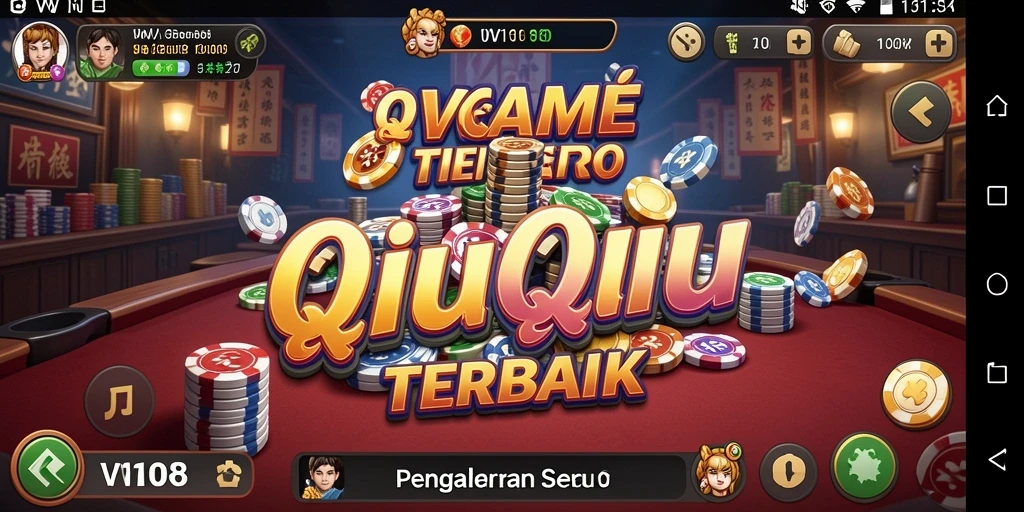 Tampilan menarik dari gameplay QiuQiu VW108 yang seru.