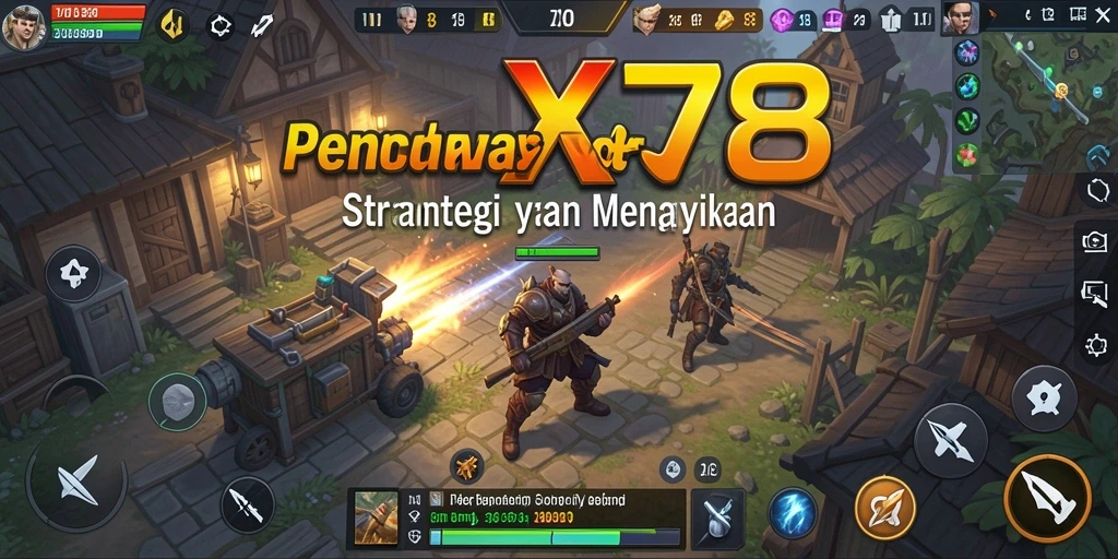 Tampilan menarik dari gameplay X78 yang penuh strategi dan tantangan.
