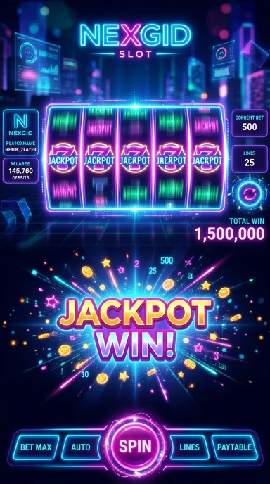 Antarmuka pencarian aplikasi yang sederhana dan intuitif di nexgid.